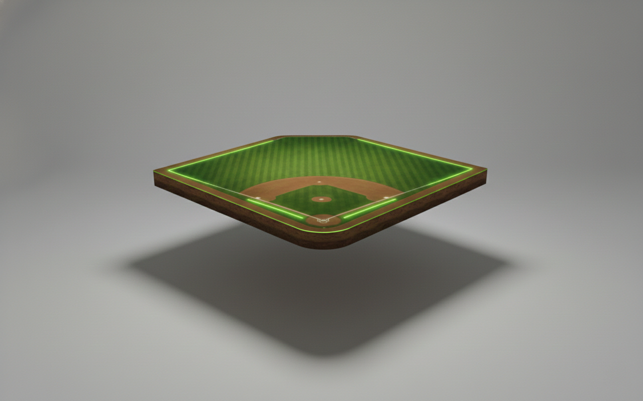 Baseball field background